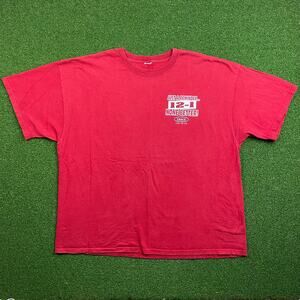 Vintage Smack Talkin' The Talk Michigan Wolverines Football Red T-Shirt Sz 3XL